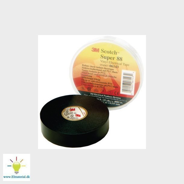 Tape 88 25mm x 20m sort