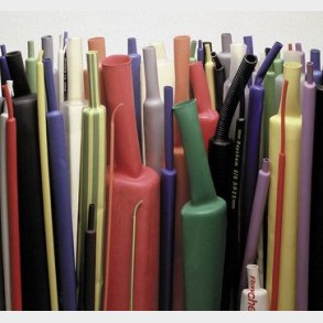 Krympeslange CGPT 25,4/12,7 sort pr meter