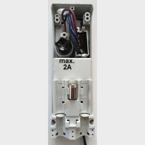 Mastinsats med 1 säkring och transientskydd typ EKM-2020-1D1-4 / C-2-1SA-DK01