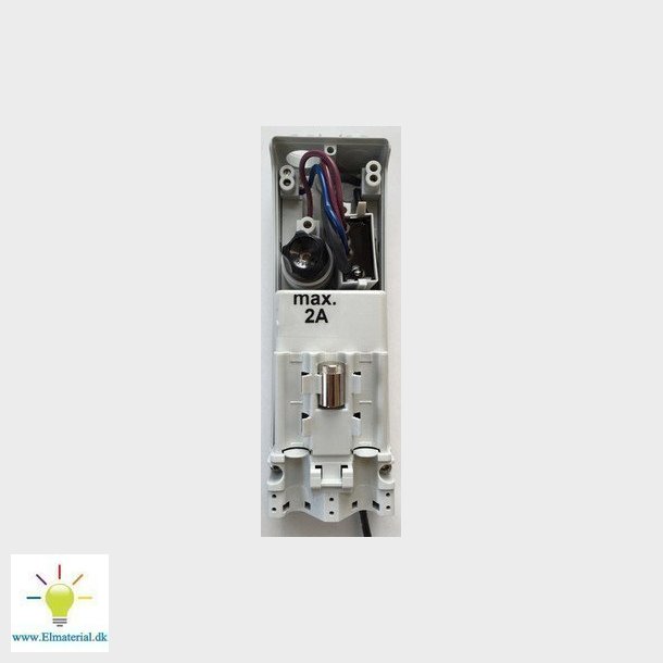 Mastinsats med 1 s&auml;kring och transientskydd typ EKM-2020-1D1-4 / C-2-1SA-DK01