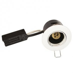 Alda 230V GU10 Matt Vit Rund.