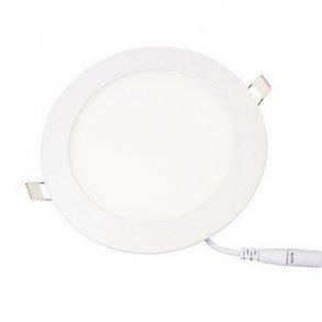 Alisia 230V Dimbar 12W 3000K IP44 Matt Vit Rund.