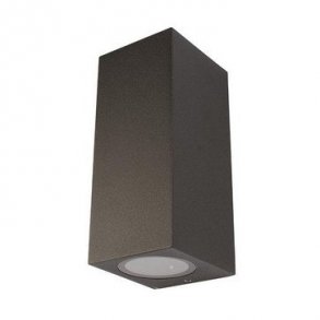 Noris 230V 2xGU10 IP54 Sort.