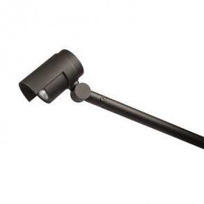 Innerskyltbelysning 230V 15W 3000K IP54 Svart.