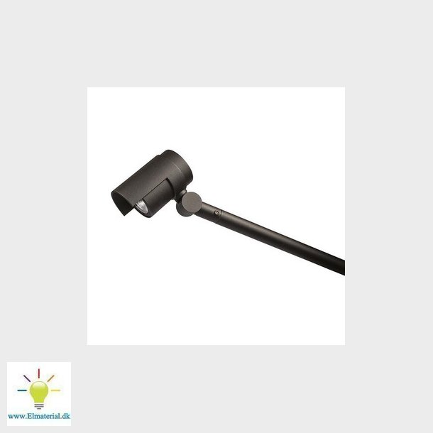 Innerskyltbelysning 230V 15W 3000K IP54 Svart.