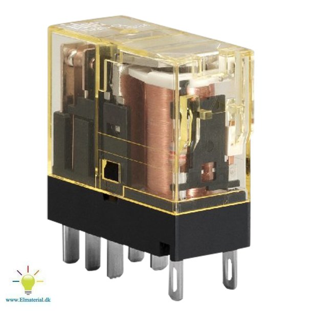 Rel Rj2S-Cld1-D24 2P 24V Dc
