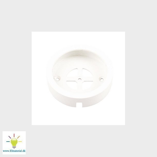 Silvia Underbygningsring Mat Hvid Rund