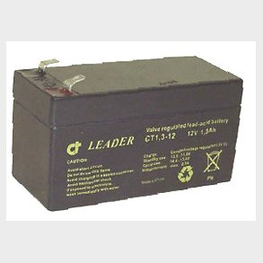 Blybatteri 12V-1,3AH 97X43X52