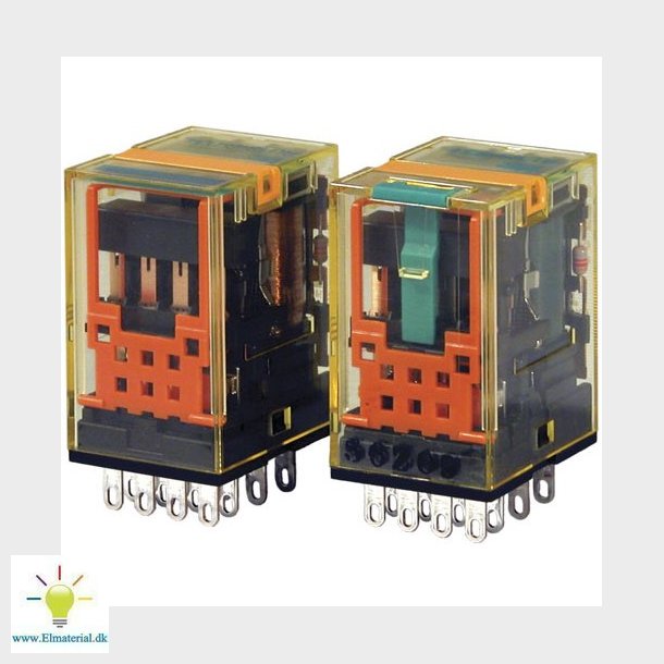 Rel Ru4S-A24 24V Ac 4P 6A