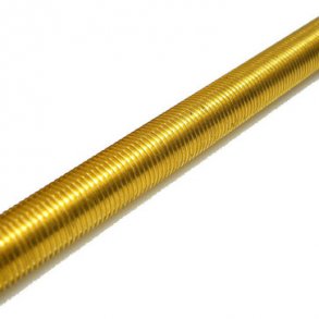 Rrnippel M10x1x500MM rund messing