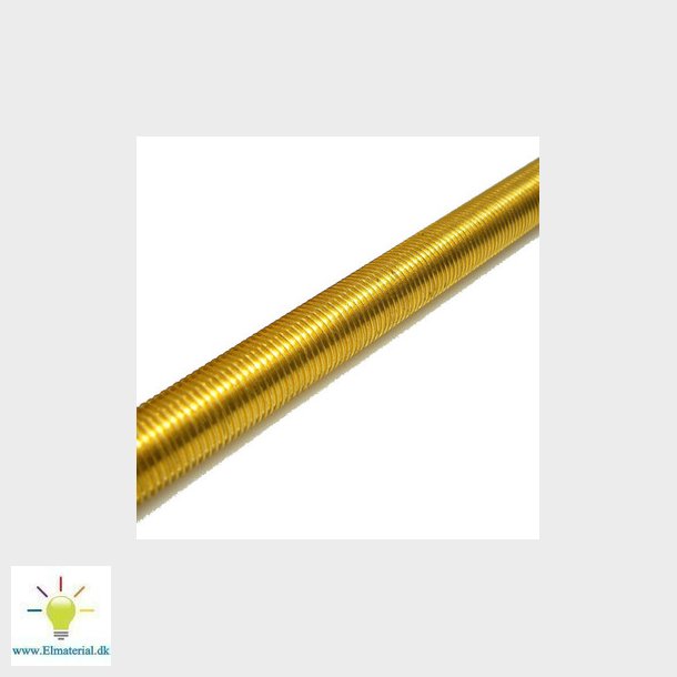 Rrnippel M10x1x500MM rund messing