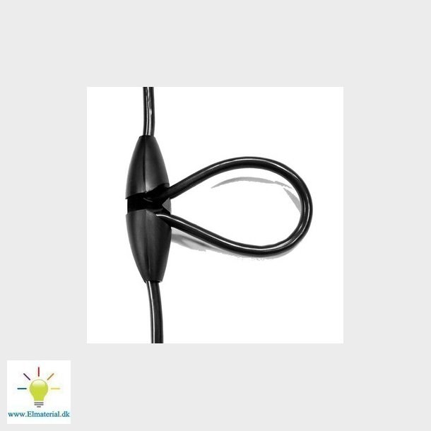 Sladden f&ouml;rkortar svart