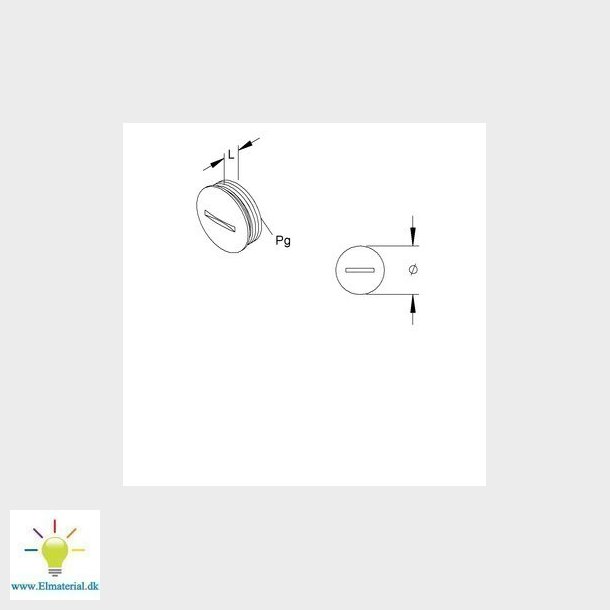 Blindprop messing PG 36