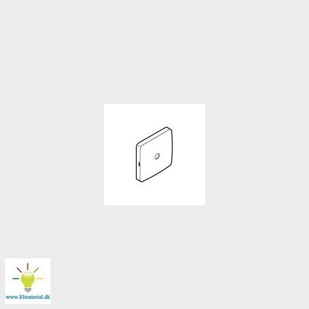 Dksel for lampeudtag 60X60   mm hvid
