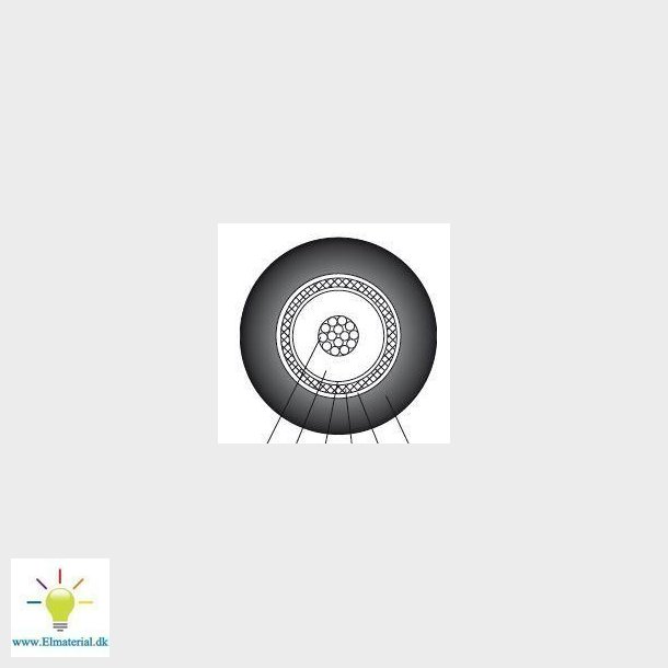 Coaxkabel FLAMEX RG 214 ZXN