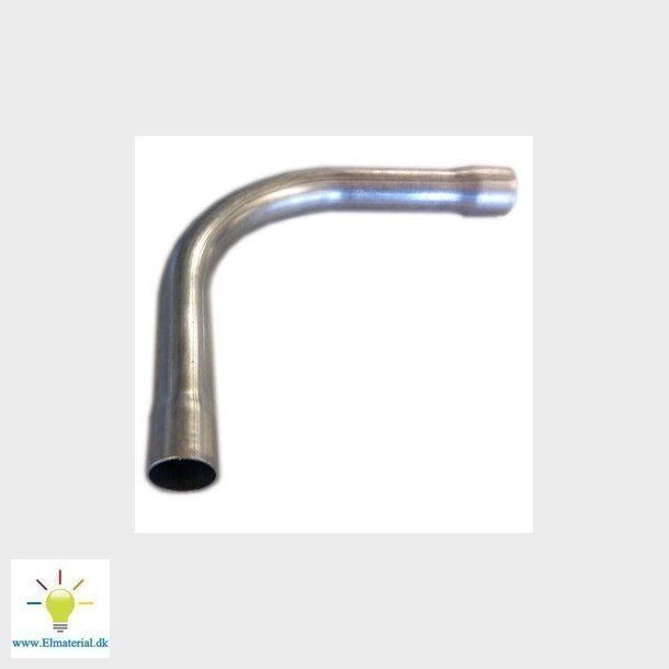 Bjning 90 grader aluminium 63mm ikke d-mrket