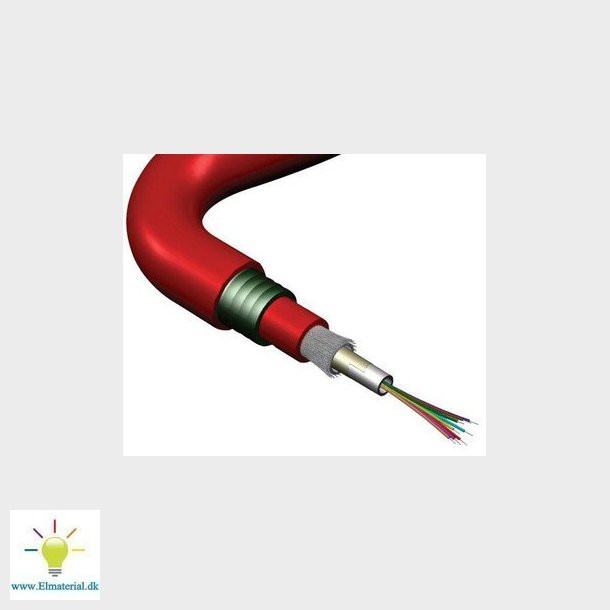 Fiberkabel Unitube 24XOS2 LSZH Fire Survival kabel rd