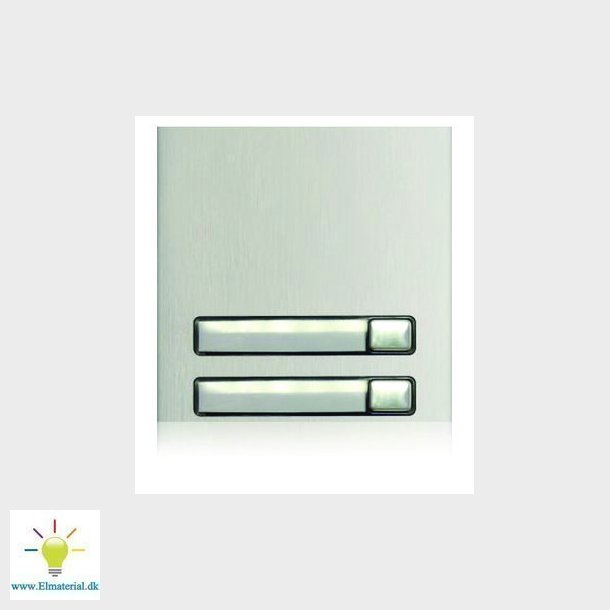 Nexa Alu front til 2 abonnenter, N3120/AL