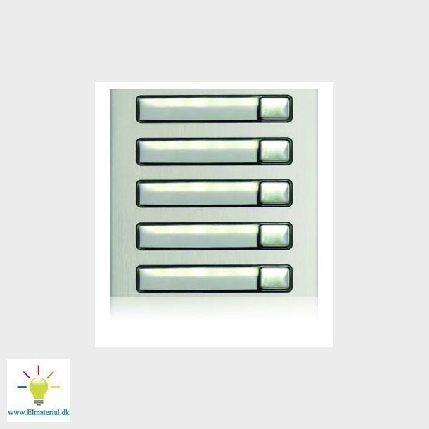 Nexa Alu front til 5 abonnenter, N3150/AL