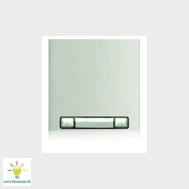 Nexa Alu front til 2 abonnenter dobbelt, N3220/AL