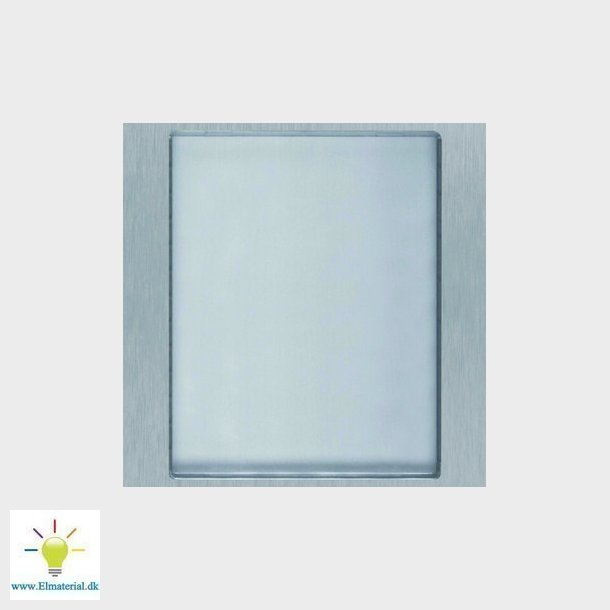 Nexa Inox Blndfront med stort INFO felt, NX3002