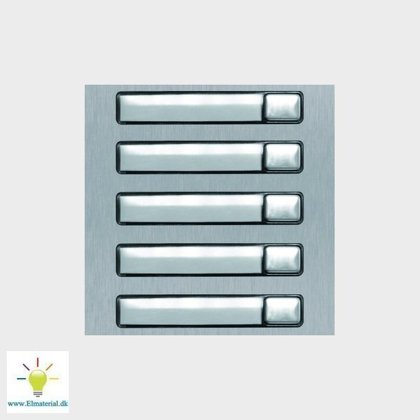 Nexa Inox front, 5 abonnenter, NX3150