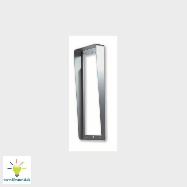 Indbygningsramme Nexa Inox med regntag, N731/Inox