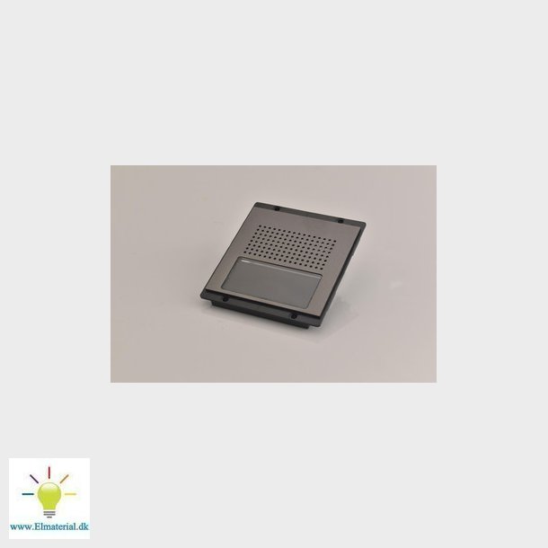 Audio/video front u. knapper til Nexa Inox, Sort