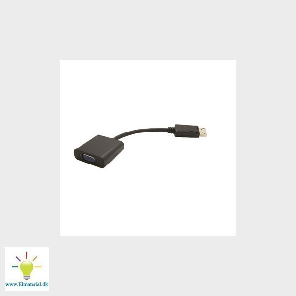 DisplayPort til VGA adapter