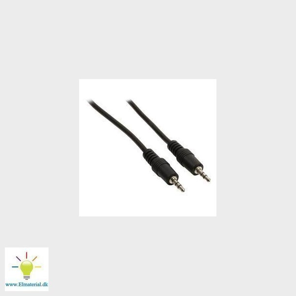 AV kabel med mini jack 3,5mm (han/han) 5m