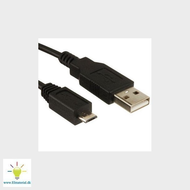USB 2 kabel A/han-micro han B 3m