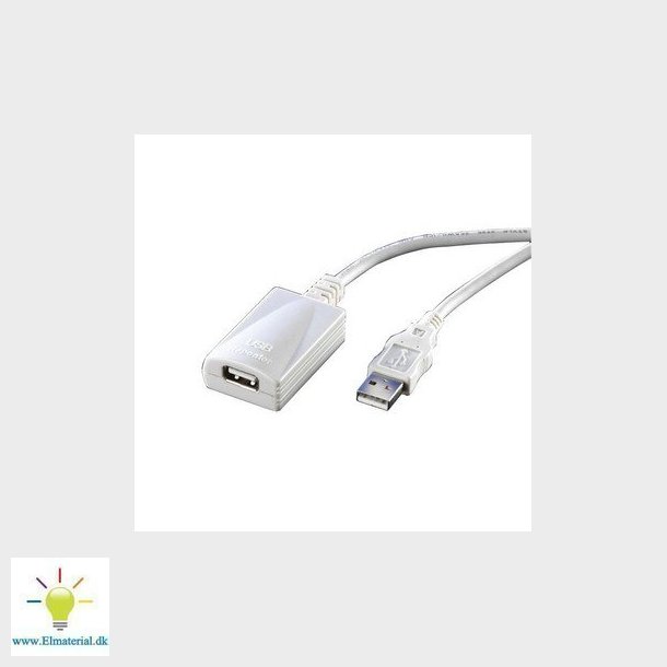 USB 2 aktiv forlngerkabel 12m