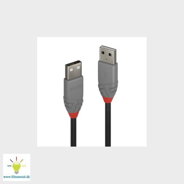 USB 2.0 kabel Type A-A han/han 0,5m