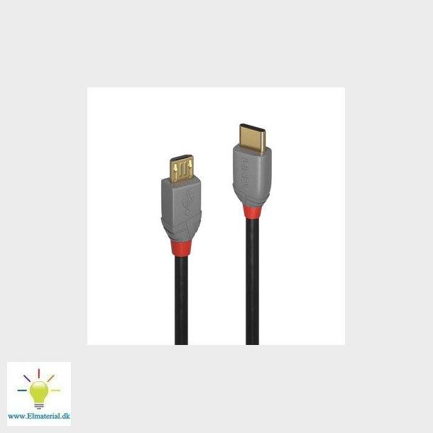 USB 2.0 kabel Type C-Micro-B han/han 2,0m