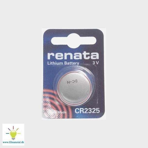 Batteri CR2325 3V / 190 mah litium