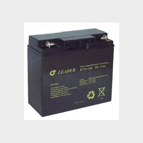 Blybatteri 12V-17AH 181X77X167 VDS