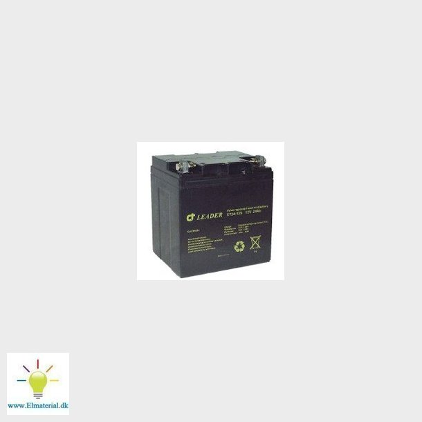 Blybatteri 12V-28AH 165X125X175