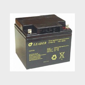 Blybatteri 12V-40AH 197X165X170