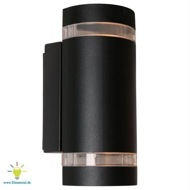 Focus Vg Dobbelt Sort Gu10