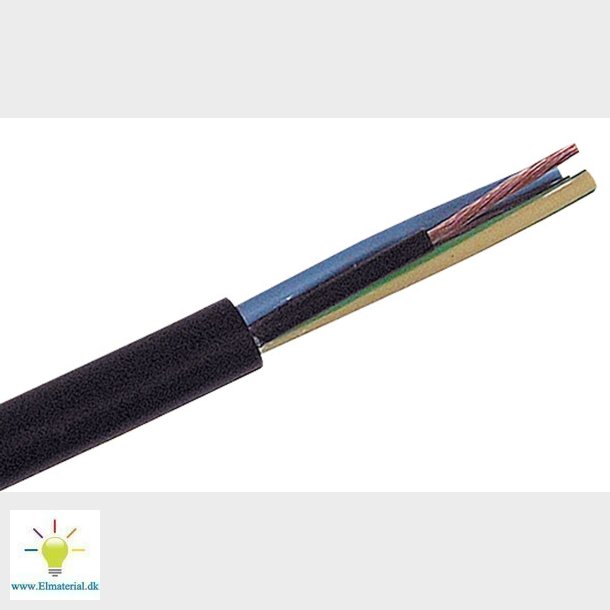 Ledning Pkaj 3G1,5 Sort S50
