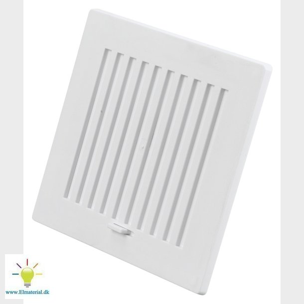 Skydeventil 150X150 Hvid 120