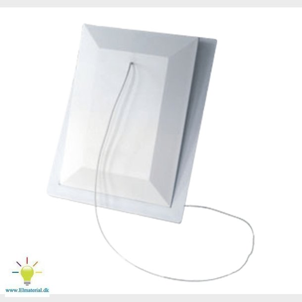 Klapventil 100X150 Hvid 110