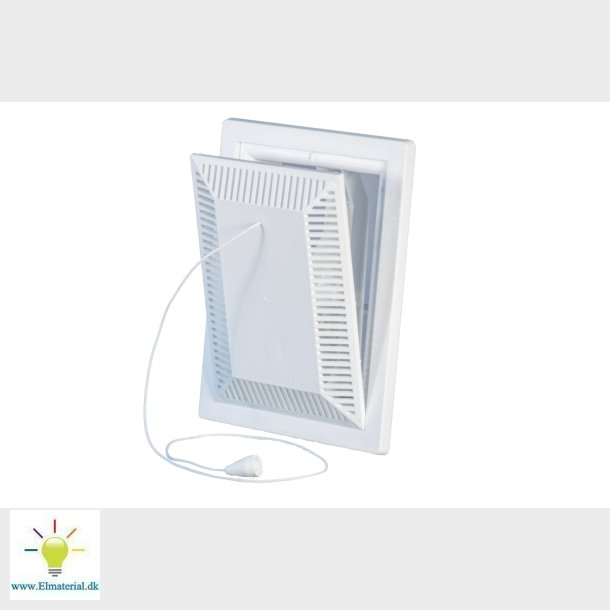 Klapventil 100X150 Hvid 112