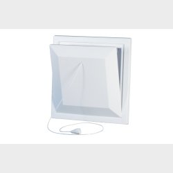 Klaffventil 150X150 Vit 111