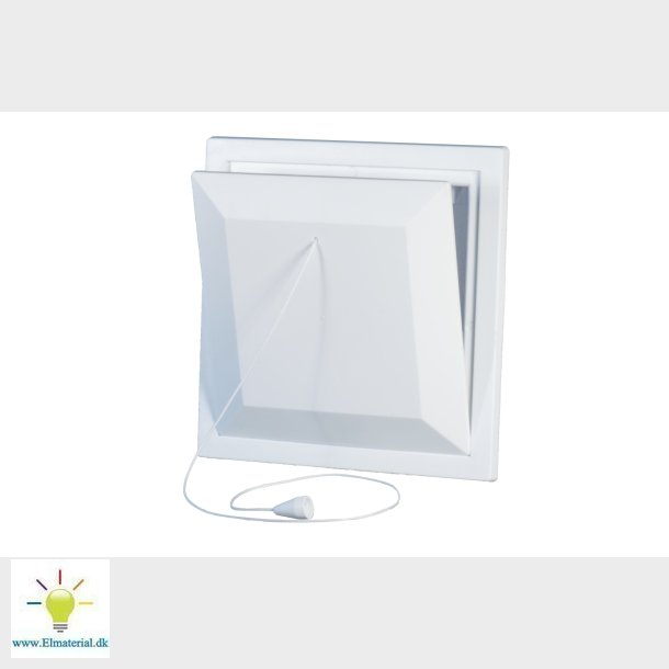 Klaffventil 150X150 Vit 111