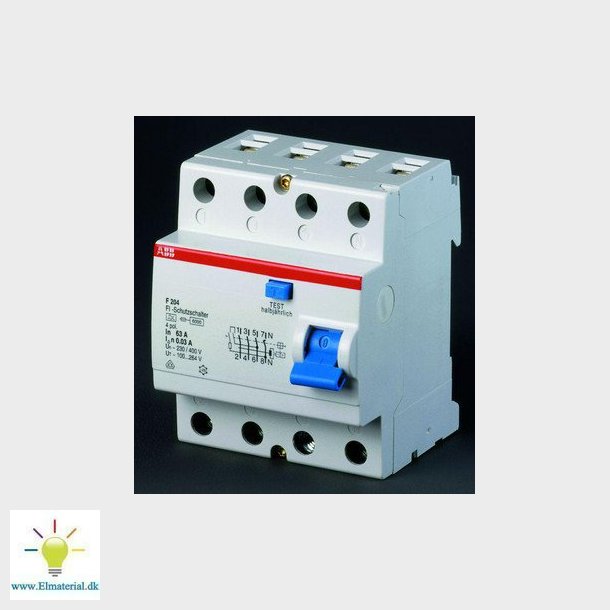 Fejlstrmsafbryder pfi 40A 4 polet 300MA F204A-40/0,3