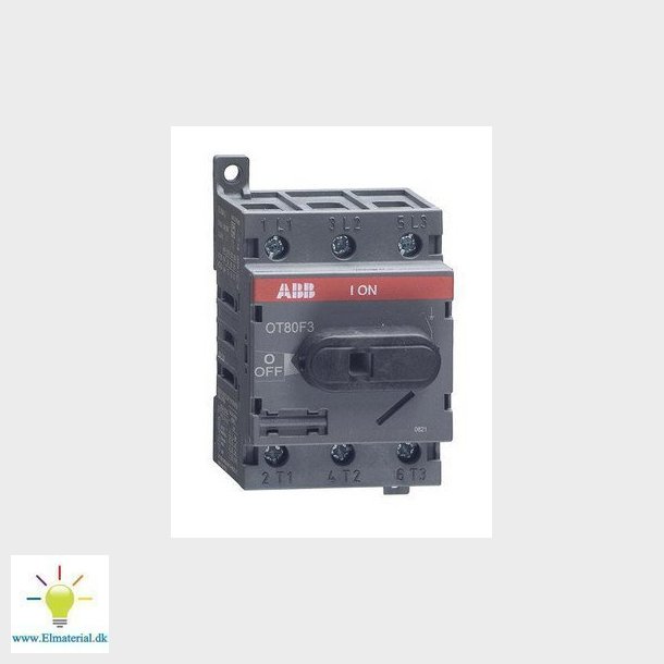 Lastafbryder 40A 1-0 3 polet OT40F3