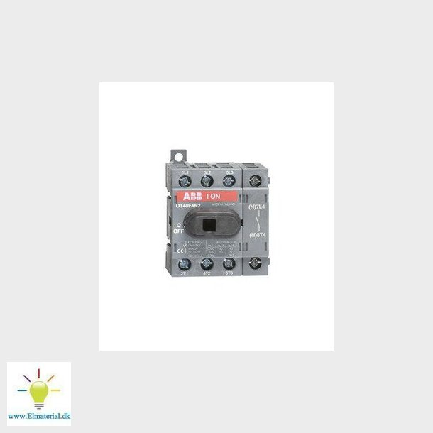 Lastafbryder 40A 1-0 4 polet OT40F4N2