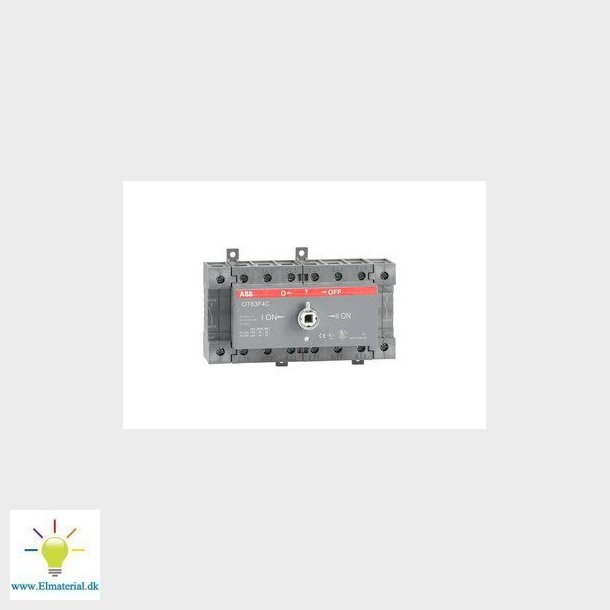 Omskifter 63A 1-0-2 4 polet OT63F4C