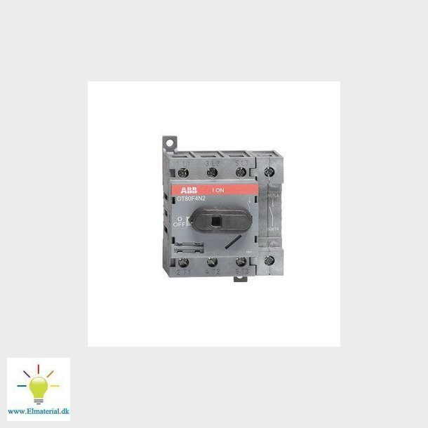 Lastafbryder 80A 1-0 4polet OT80F4N2